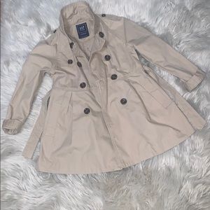GAP Adorable Khaki Trench Coat